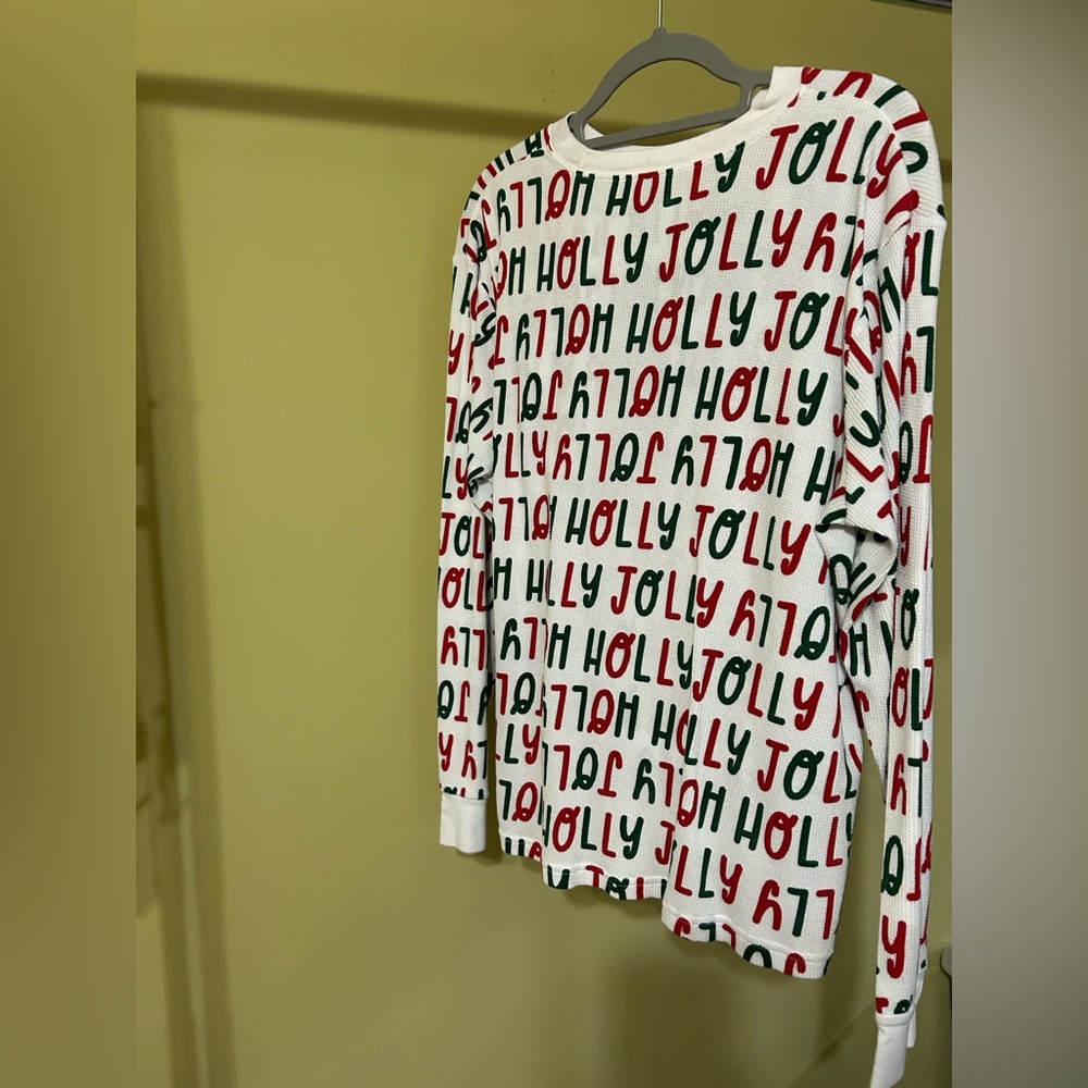Carter's Adult Red and Green Christmas Pajamas - Picture 2 of 7